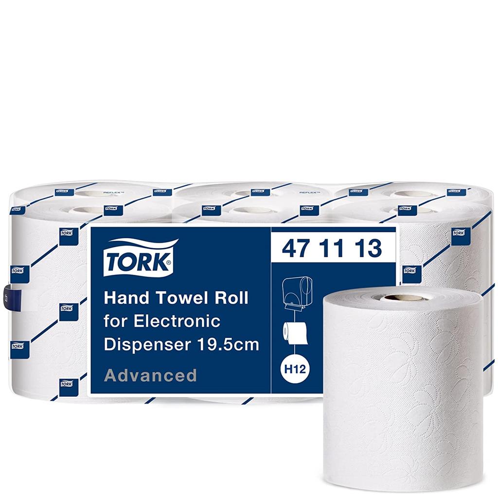 Tork (471113) Rouleau de serviettes pour electronic distributeur double couche H12 6x143m