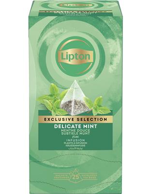 Lipton excl selection thee mint 25st