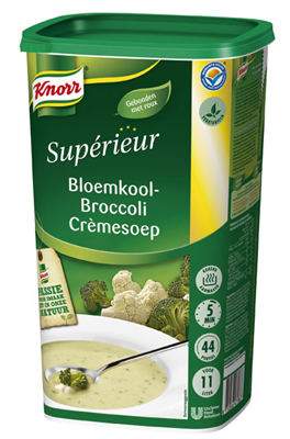 Knorr Supérieur Bloemkool-broccoli crèmesoep 1.05kg