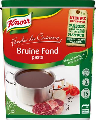 Knorr Bruine fond pasta Fonds de cuisine 1kg