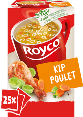 Royco Kip minute soup 25zakjes