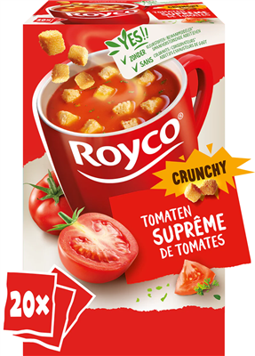 Royco Tomatensuprême crunchy 20zakjes
