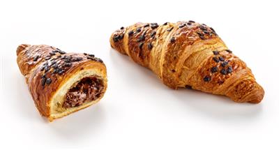 Panesco (5001647) Croissant chocolate hazelnut filling 60x100g