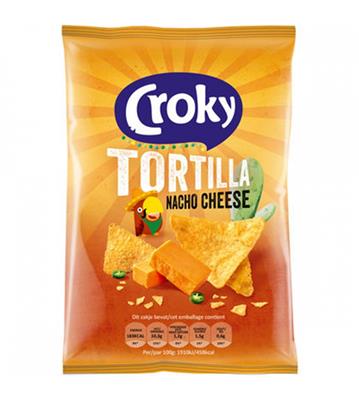 Croky Tortilla nacho cheese 20x40g