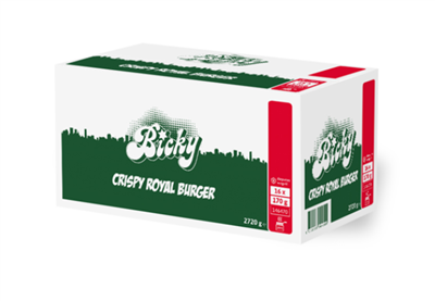 Bicky crispy burger royal 16x170g