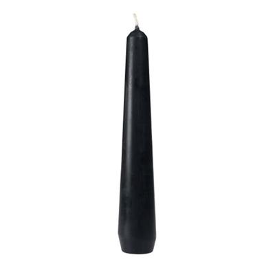 Duni (156647) gotische kaarsen zwart 25cm 50st