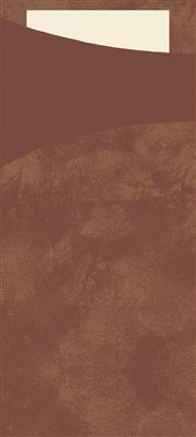 Duni (151849) bestekzakjes 200x85 chestnut 100st