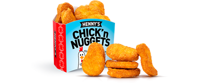 Henny's Chick'n nuggets 20x6st 2.8kg