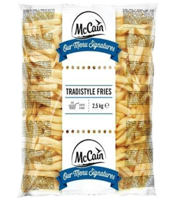 McCain frieten tradistyle fries 5x2.5kg