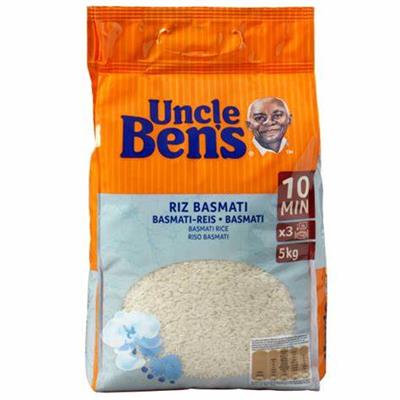 Uncle Ben's Rijst basmati 10' 5kg