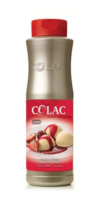 Colac Ijsdressing aardbeien 1L