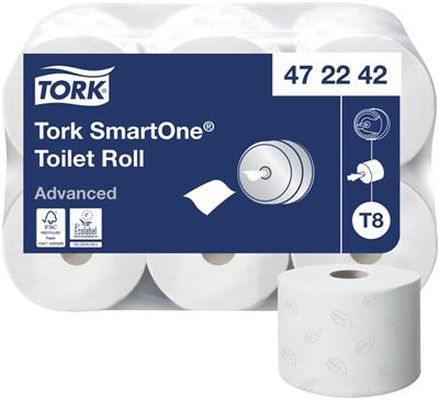 Tork (472242) Toiletpapier smartone 2-laags T8 6x1150v