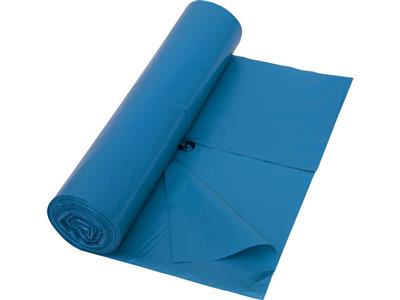 Vuilniszakken (240L) blauw ldpe 105cmx125cm