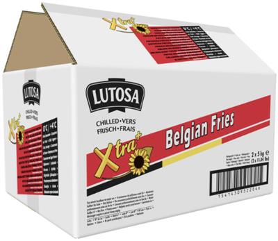 Lutosa Belgische frieten vers (12mm) 2x5kg