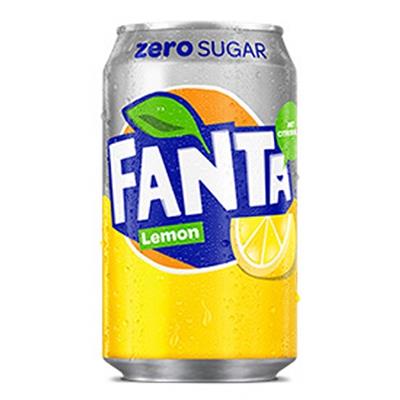 Fanta Lemon zero boite 24x33cl