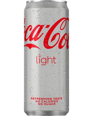 Cola light blik slim 4x6x33cl