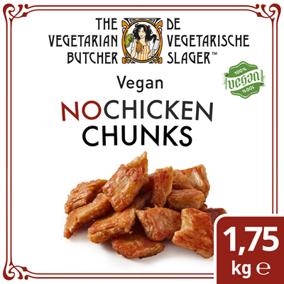 The Vegetarian Butcher No chicken chunks (vegan stukjes) 1.75kg