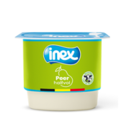 Yoghurt peer aroma inex 6x4x125g