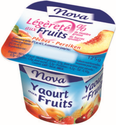 Fruityoghurt aspartaan 0% nova 24x125g