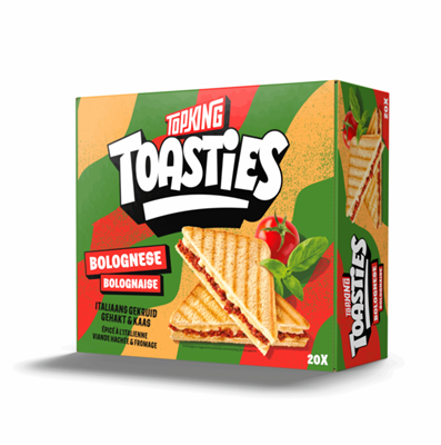 Topking Toasties Bolognese 20x120g