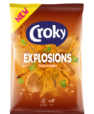 Croky explosions thai curry  20x40g